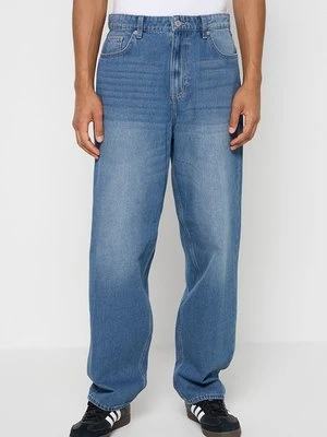 Jeansy baggy Only & Sons szafirowy