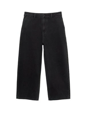 Jeansy baggy PULL&BEAR czarny