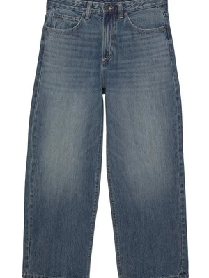 Jeansy baggy PULL&BEAR niebieski denim