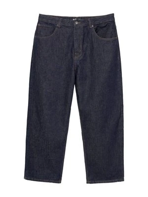 Jeansy baggy PULL&BEAR granatowy