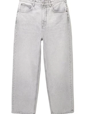 Jeansy baggy PULL&BEAR jasnoszary