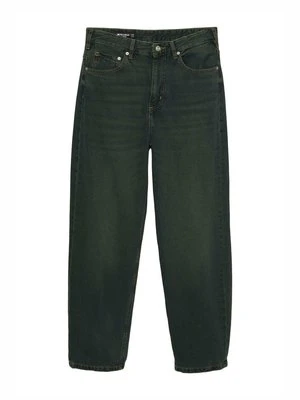 Jeansy baggy PULL&BEAR granatowy melanż