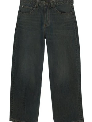 Jeansy baggy PULL&BEAR granatowy