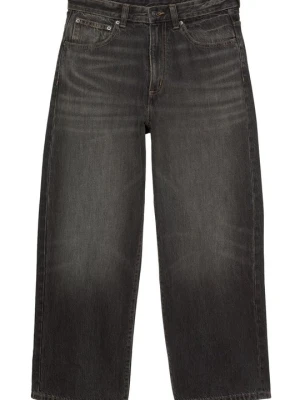 Jeansy baggy PULL&BEAR czarny