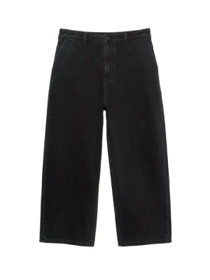 Jeansy baggy PULL&BEAR czarny