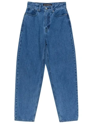 Jeansy baggy Quiksilver granatowy