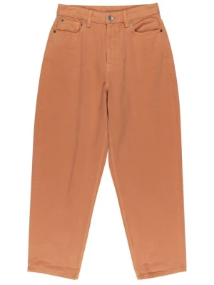 Jeansy baggy Quiksilver jasny brąz