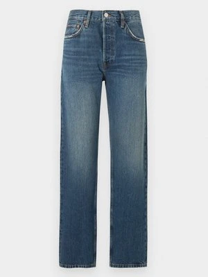 Jeansy baggy RE/DONE granatowy