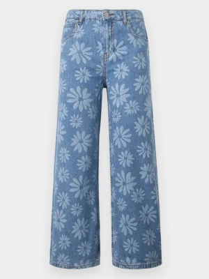 Jeansy baggy Roxy niebieski