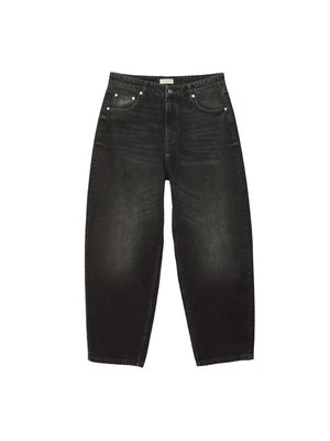 Jeansy baggy Stradivarius ciemnoszary