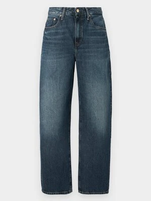 Jeansy baggy Tommy Hilfiger ciemnoniebieski