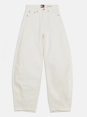 Jeansy baggy Tommy Hilfiger biały