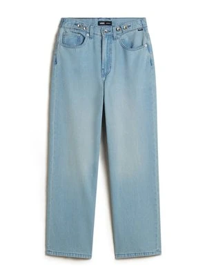 Jeansy baggy Vans jasnoniebieski