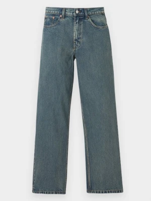 Jeansy baggy Vans niebieski denim