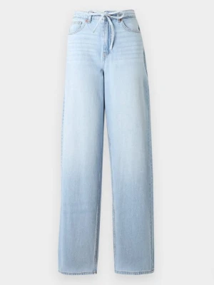 Jeansy baggy Vero Moda jasnoniebieski denim
