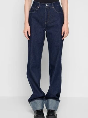 Jeansy baggy Vero Moda granatowy