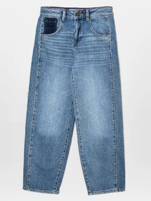 Jeansy baggy VINGINO niebieski denim