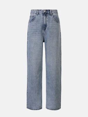 Jeansy baggy YOURTURN By Zalando niebieski denim