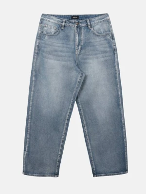 Jeansy baggy YOURTURN By Zalando jasnoniebieski denim
