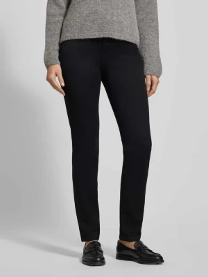 Jeansy barwione o kroju skinny fit Christian Berg Czarny