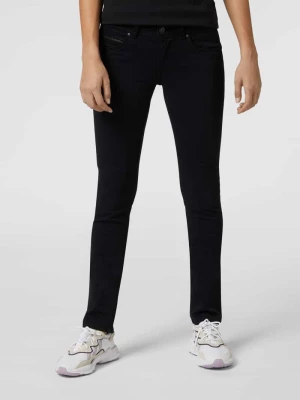 Jeansy barwione o kroju slim fit z 5 kieszeniami Pepe Jeans