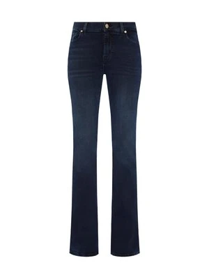 Jeansy Bootcut 7 For All Mankind granatowy
