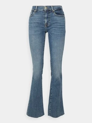 Jeansy Bootcut 7 For All Mankind niebieski denim