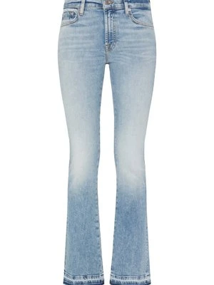 Jeansy Bootcut 7 For All Mankind jasnoniebieski