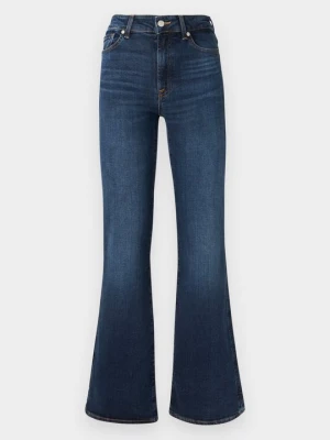 Jeansy Bootcut 7 For All Mankind granatowy