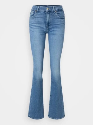 Jeansy Bootcut 7 For All Mankind jasnoniebieski