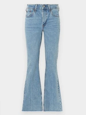 Jeansy Bootcut Abercrombie & Fitch niebieski denim