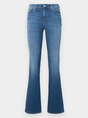 Jeansy Bootcut Ag Jeans niebieski denim