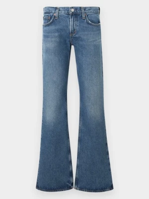 Jeansy Bootcut Agolde niebieski