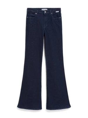 Jeansy Bootcut ARMEDANGELS niebieski denim
