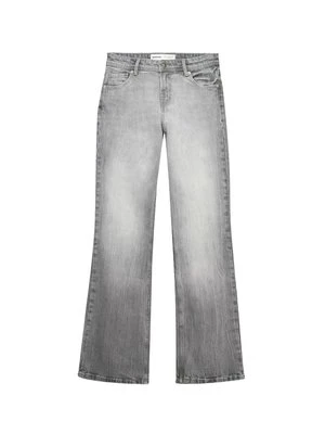 Jeansy Bootcut Bershka szary