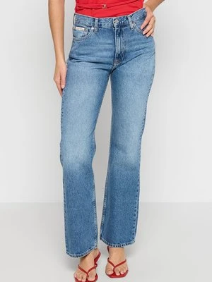 Jeansy Bootcut Calvin Klein Jeans jasnoniebieski