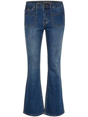 Jeansy Bootcut Culture niebieski denim