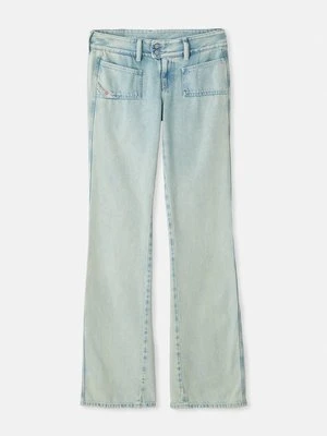 Jeansy Bootcut Diesel bleached denim