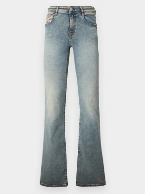 Jeansy Bootcut Diesel niebieski denim