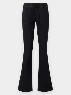 Jeansy Bootcut Diesel niebieski denim