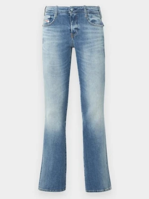 Jeansy Bootcut Diesel niebieski denim