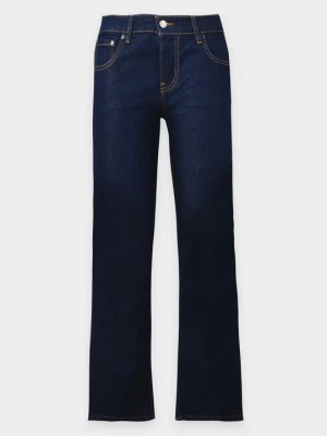 Jeansy Bootcut EB DENIM granatowy