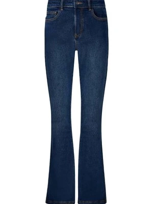 Jeansy Bootcut Ed Hardy niebieski denim