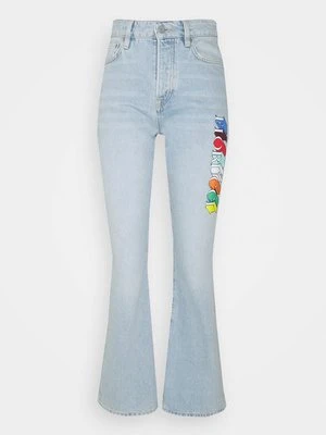 Jeansy Bootcut Fiorucci jasnoniebieski denim