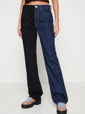 Jeansy Bootcut Frame czarny