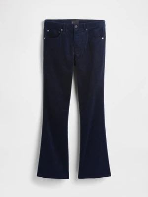 Jeansy Bootcut GAP ciemnoniebieski