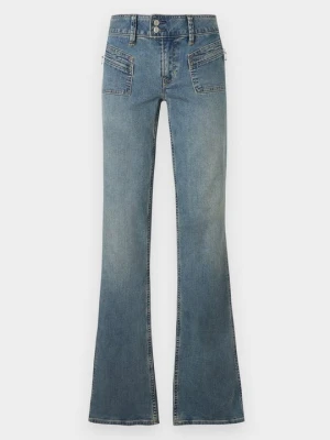 Jeansy Bootcut GAP niebieski denim