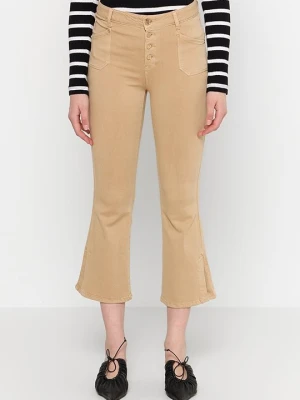 Jeansy Bootcut Gaudi ochra