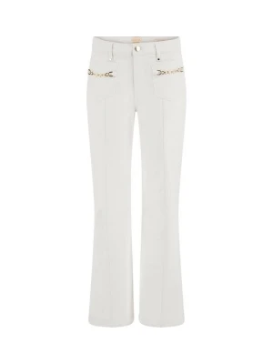 Jeansy Bootcut Guess biały