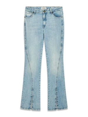 Jeansy Bootcut Guess niebieski